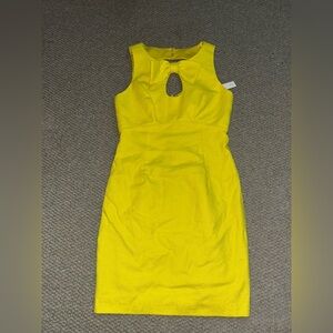 NWT Trina Turk yellow dress